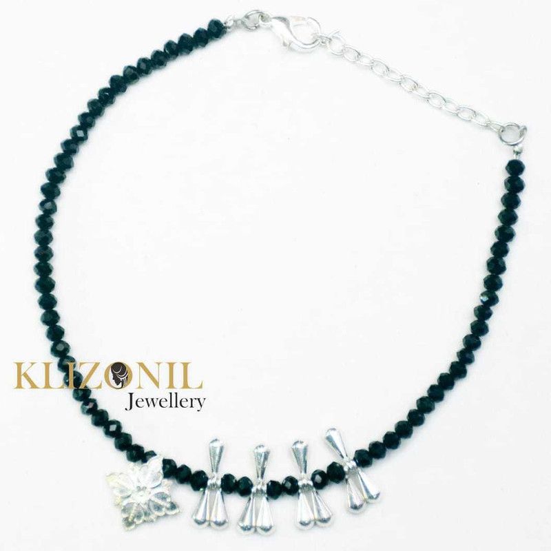 00934 Crystal Anklet