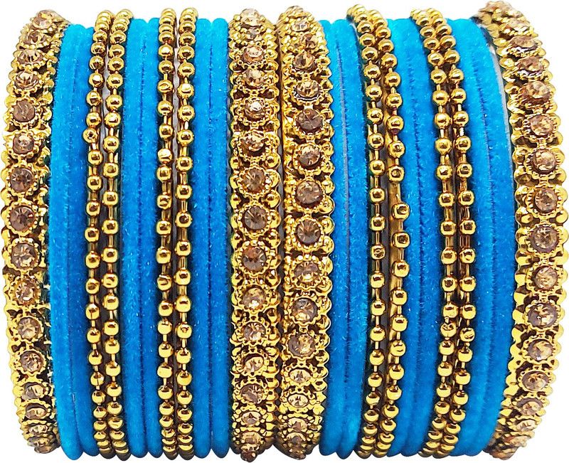 Fabric Bangle Set  (Pack of 24)