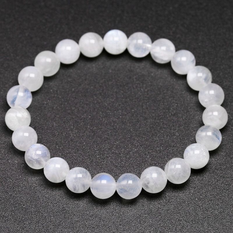 Stone Moonstone, Beads, Crystal Bracelet