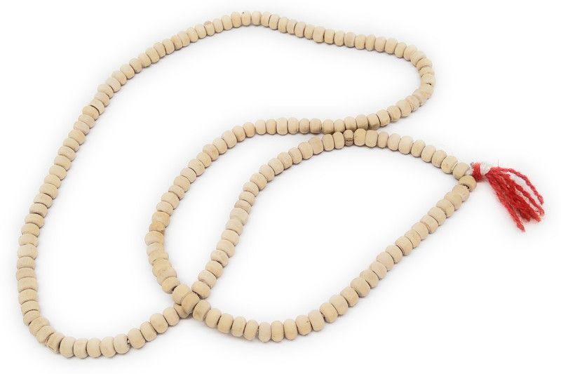 Chandan Mala Emerald Brass Chain