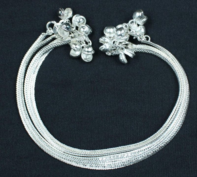 Fashionhaat Alloy Anklet  (Pack of 2)
