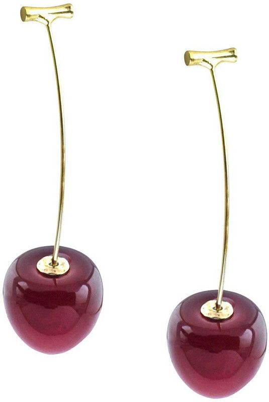Cherry Brass Drops & Danglers