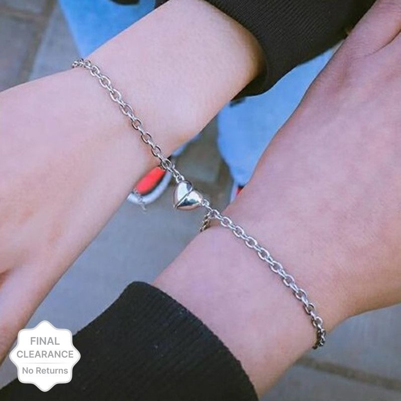 Metal, Stainless Steel Bracelet Set  (Pack of 2)
