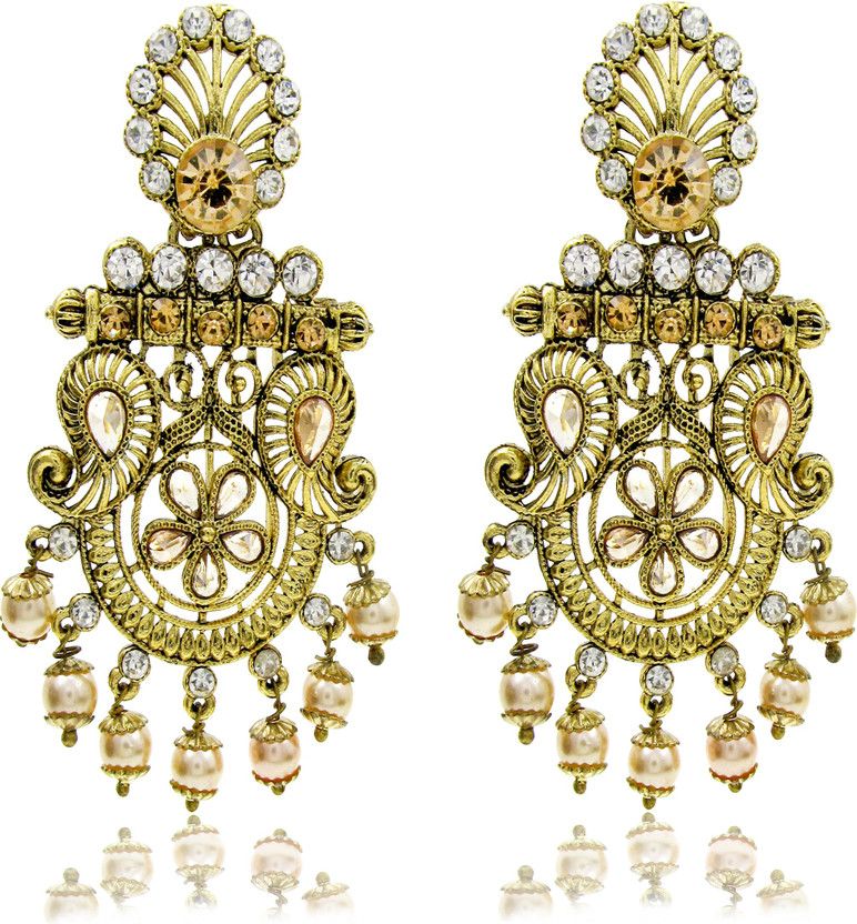 Charming Alloy Chandbali Earring