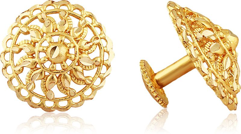 Traditional ew Back Alloy Gold&Mig Alloy Stud Earring