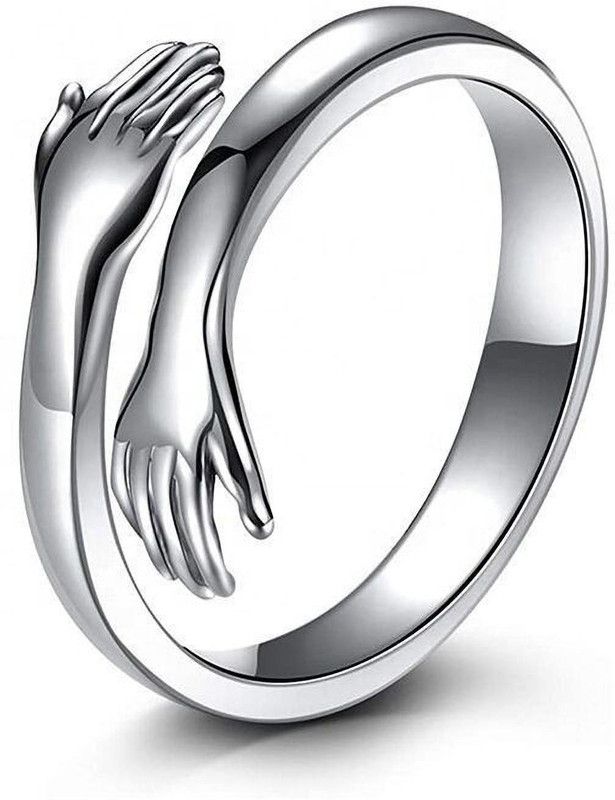 Hot Sale New 925 Original silver Hug Ring For Womens Jewelry Silver Ring
