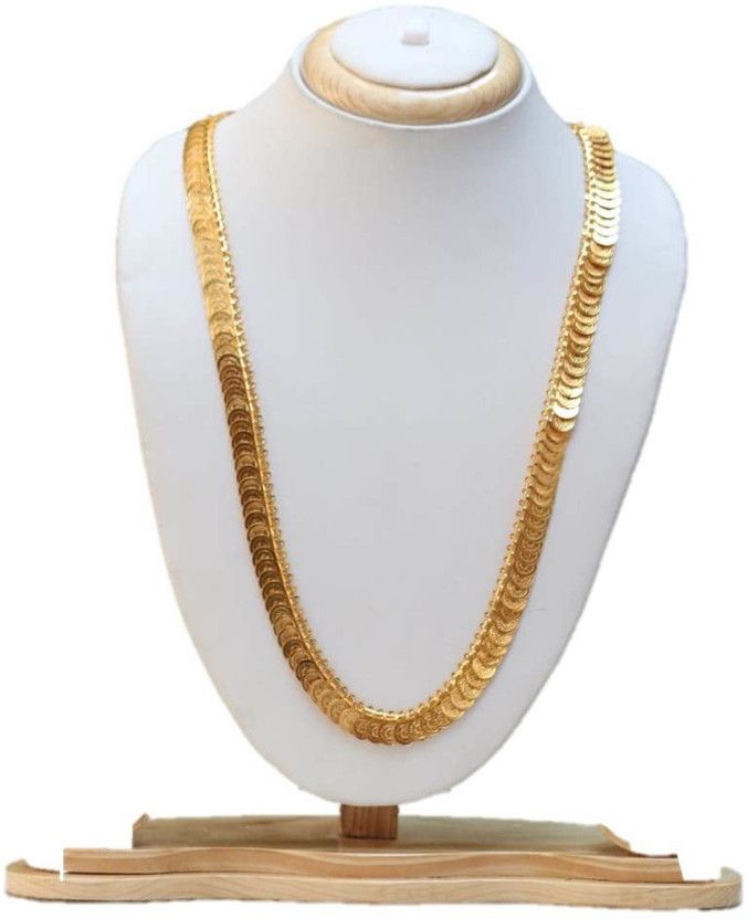 Lakshmi coun necklace Copper Plated Alloy Chain