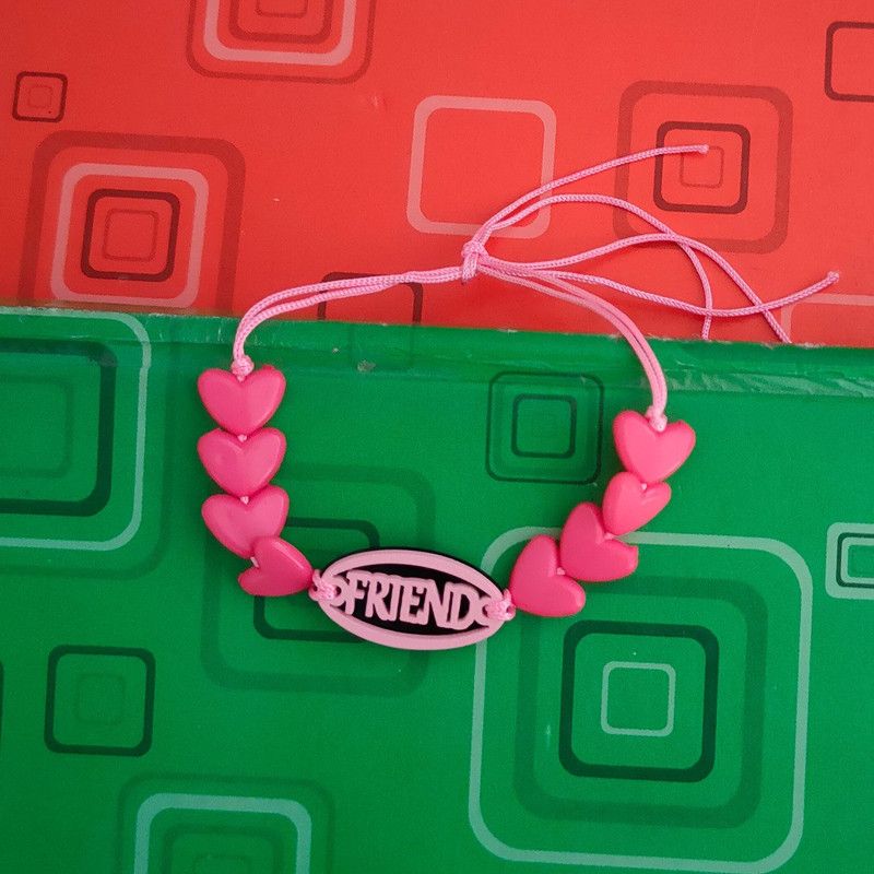 Plastic Rhodium Bracelet