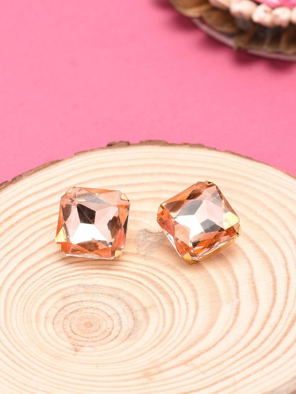 Crystal Shine Party Bling Stone Stud Earring