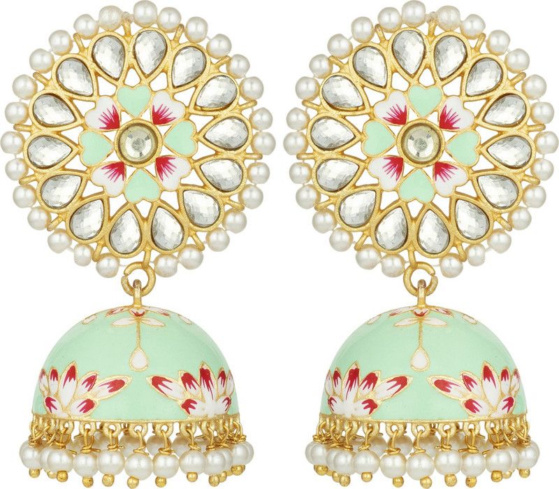 Indian Traditional Brass Jhumki Earring