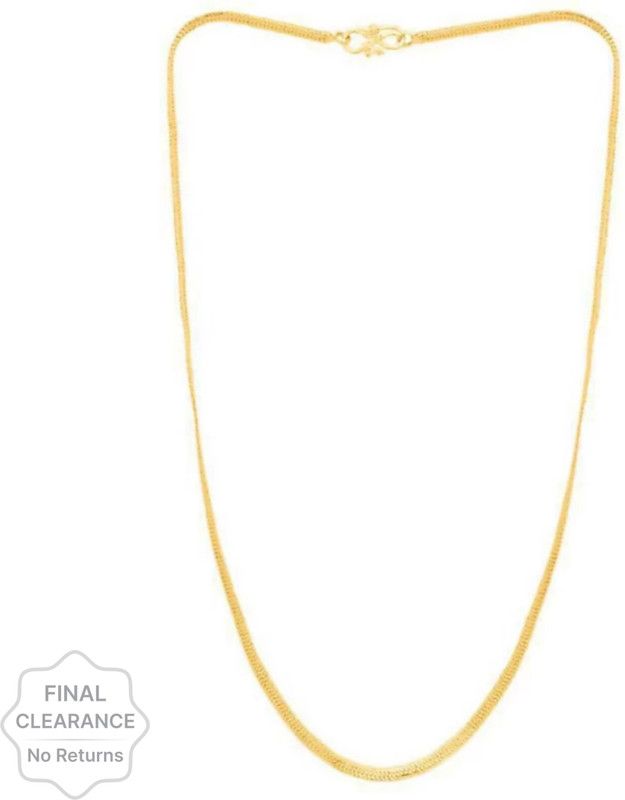 Gold-plated Plated Sterling Silver Chain