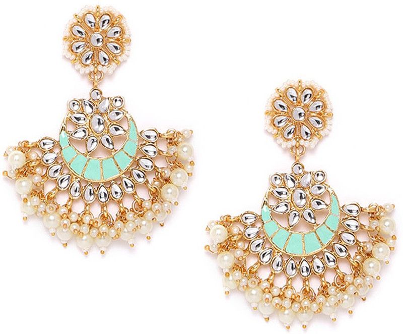 Traditional Earring Pearl Stone Drops & Danglers