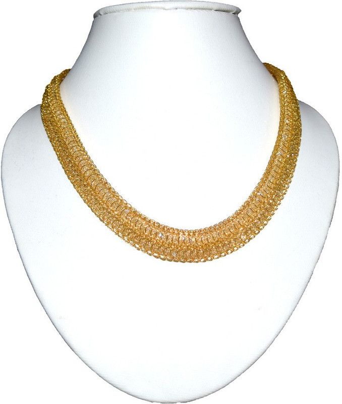 Exclusive Italian Chain 22A Gold-plated Plated Brass Necklace