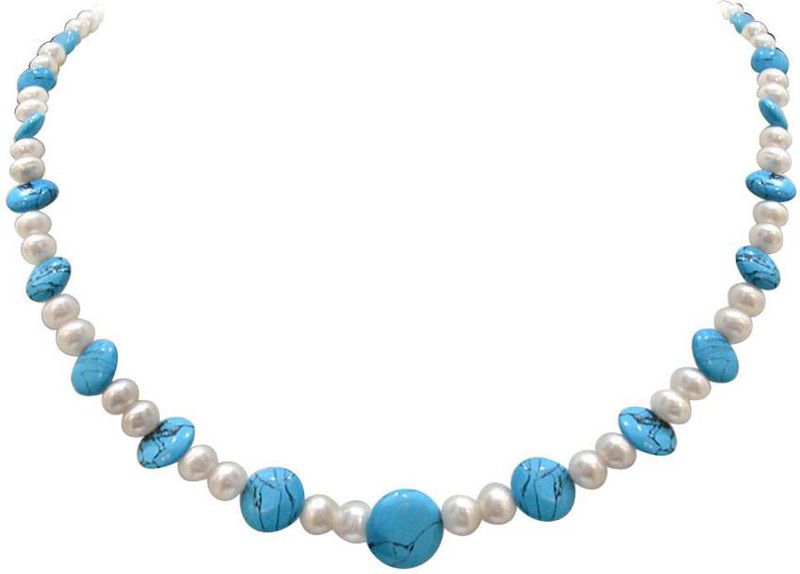 Pure Temptation Pearl, Turquoise Metal Chain