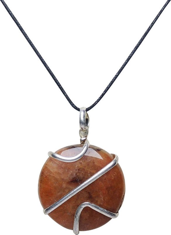 Natural Yellow Quartz Wrapped Pendant Quartz Crystal Pendant