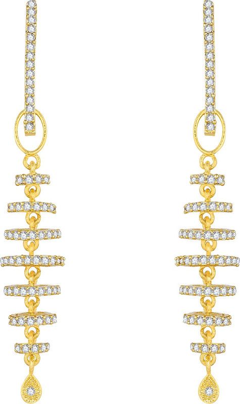 American Diamond Tassel Diamond Alloy Drops & Danglers