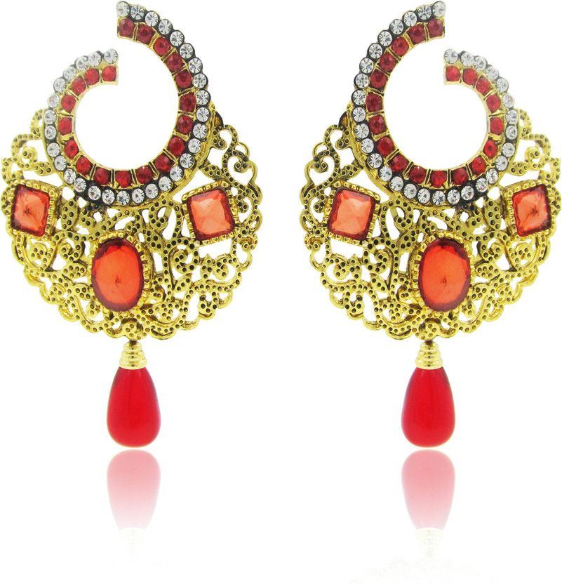 Contemporary Crystal Alloy Drops & Danglers