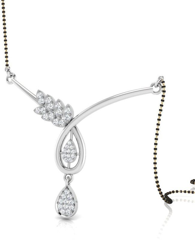 Nalini Silver Mangalsutra Sterling Silver Tanmaniya