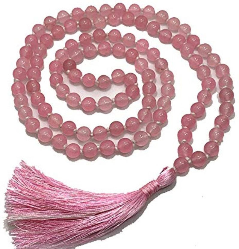 Rose Quartz Crystal Necklace