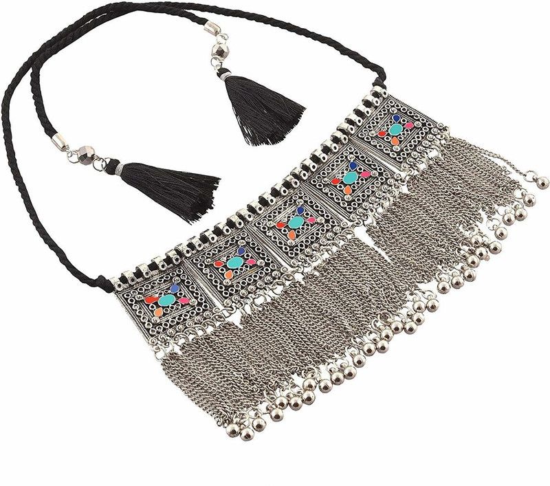 Amethyst Alloy Necklace