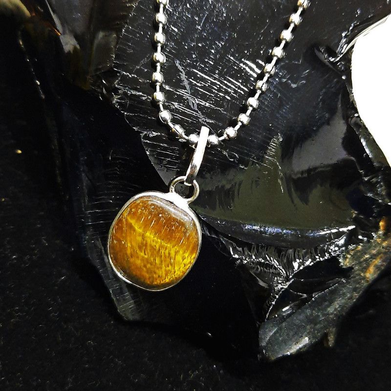 Tiger Eye Natural Crystal Mini Pendant for Reiki Healing and Crystal Healing Stone Traditional Astrological Tiger Eye Necklace-Tiger Eye jewelry,Tiger Eye Pendant Stone Pendant