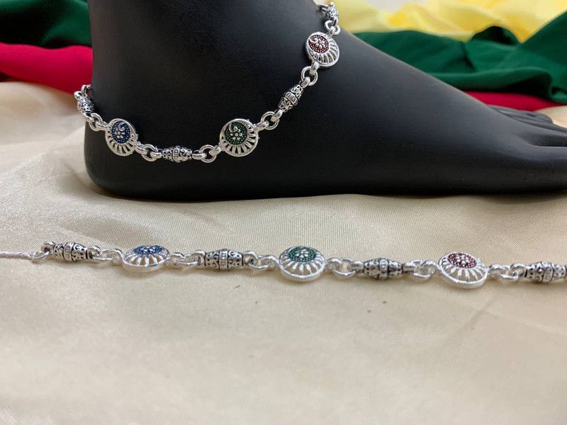 V1420 Brass Anklet