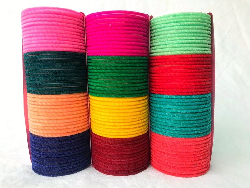 Glass Bangle  (Pack of 144)
