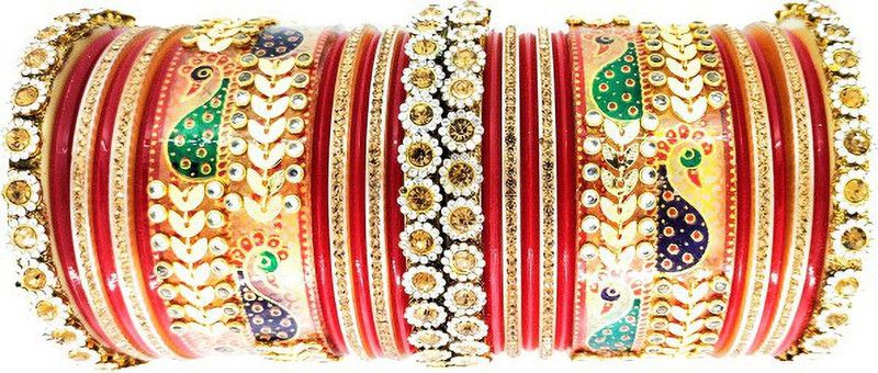Plastic Gold-plated Chudas  (Pack of 26)
