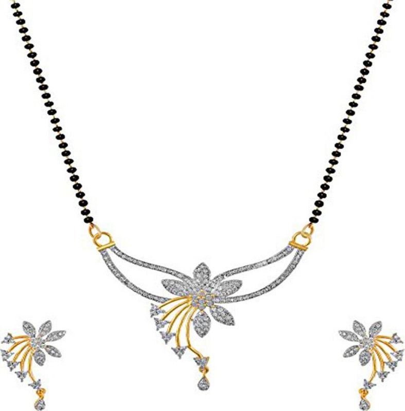 FLOWER 5 LAYAR (M E) Alloy Mangalsutra