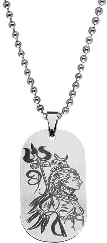 Religious Sabaka Malik Ek Saibaba Pendant Necklace Chain Sterling Silver Stainless Steel Pendant