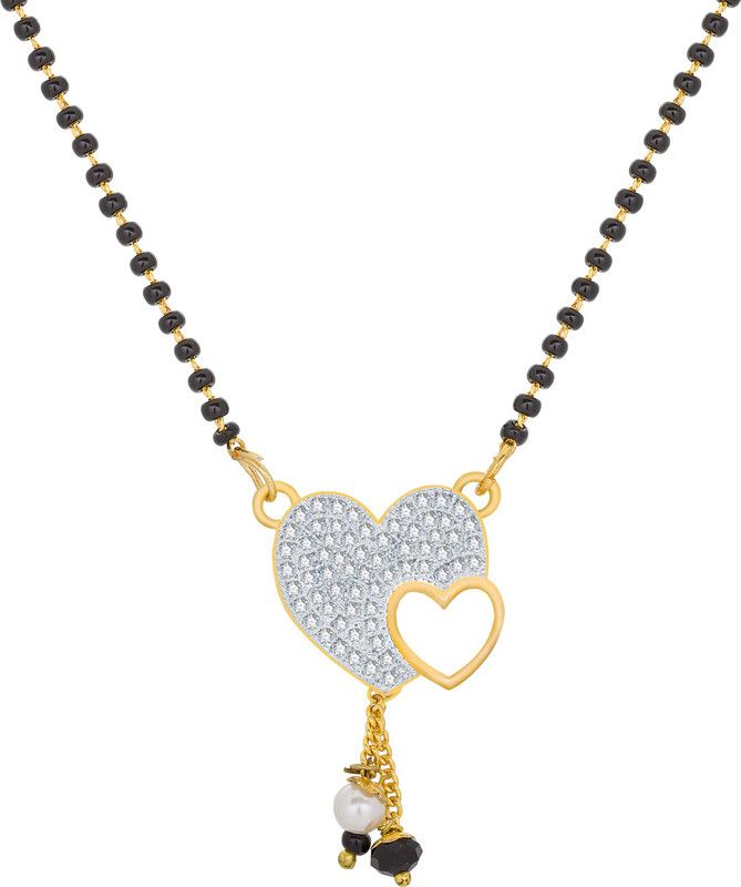 Latest Fashionable American Diamond Alloy Mangalsutra