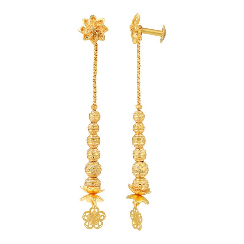 Brass Goldplated Stud earring Dangler Fashion earrings Stylish (ERRM6612) Brass Drops & Danglers