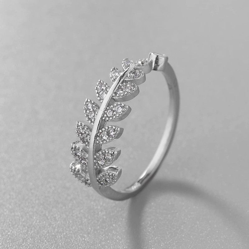 Love Collection Brass and Cubic Zirconia Adjustable Ring for Women Brass Diamond Brass Plated Ring