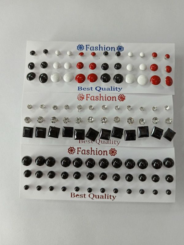 PACK OF 54 EVERY DAY WEAR EARRINGS FOR GIRLS AND WOMEN Shell Earring Set