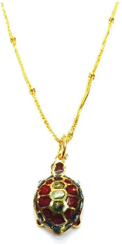 Gold-plated Stone, Silver, Alloy Pendant