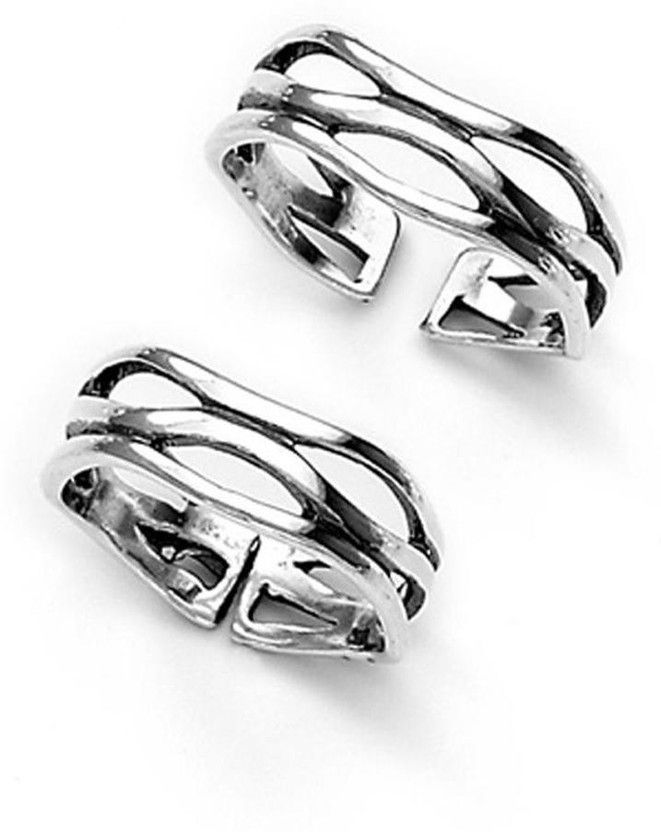 Exquisite 925 Sterling Silver Casted Toe Ring-TR199 Sterling Silver Sterling Silver Plated Toe Ring