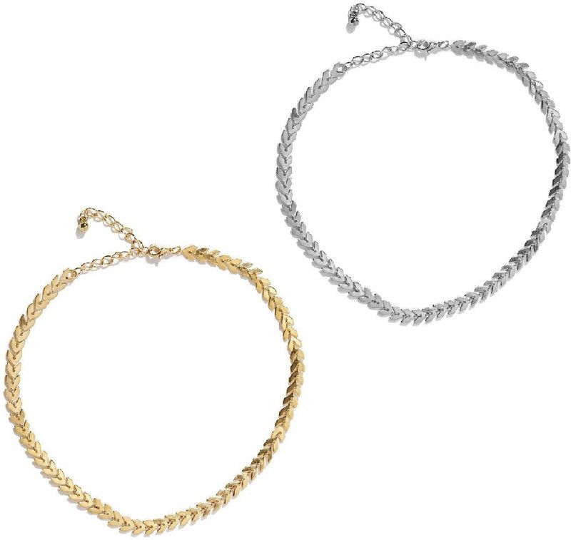 Beads Gold-plated Plated Zinc, Alloy, Metal Choker