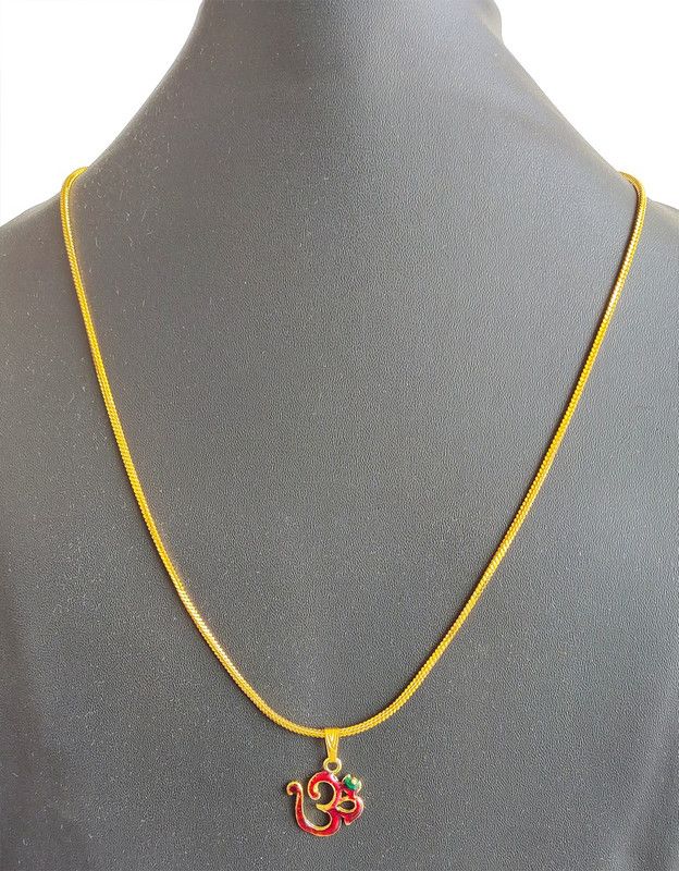 Pendant Set for Men Boys Girls Women Gold-plated Brass Brass, Alloy, Metal Pendant Set