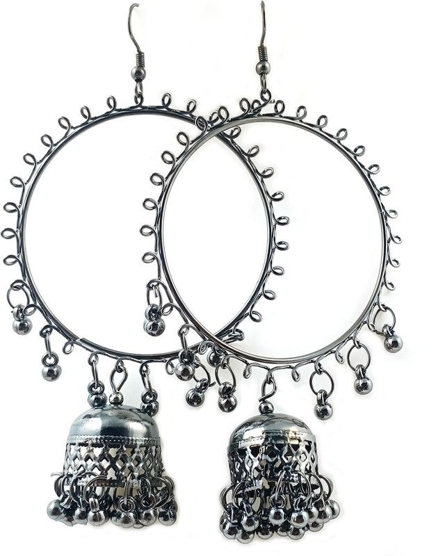 Oxidize Earrings Brass Drops & Danglers
