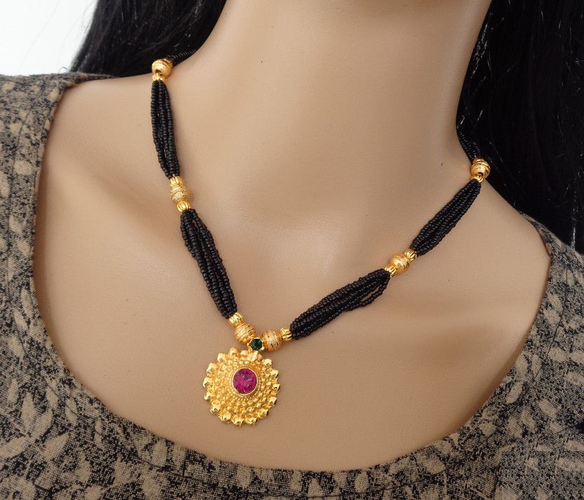 art frankie and stylish mangalsutra Metal, Alloy Mangalsutra