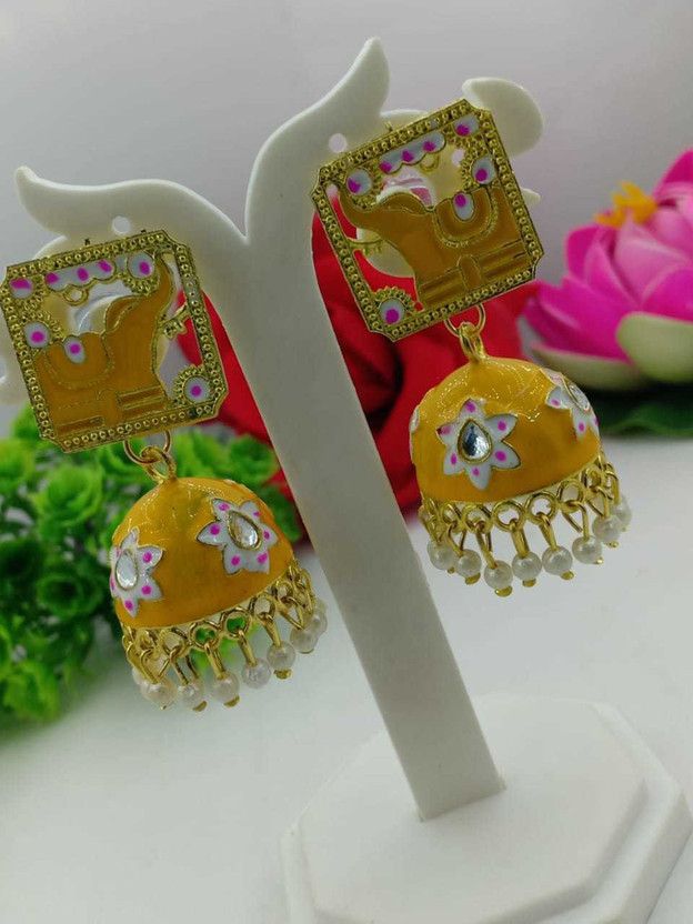 JHUMKHA ERRINGS SET 0005 Alloy Earring Set
