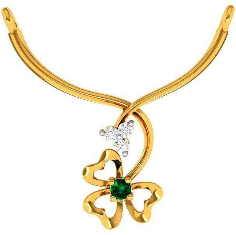 PC Chandra Jewellers ONLINE EXCLUISVE 14kt Yellow Gold Pendant