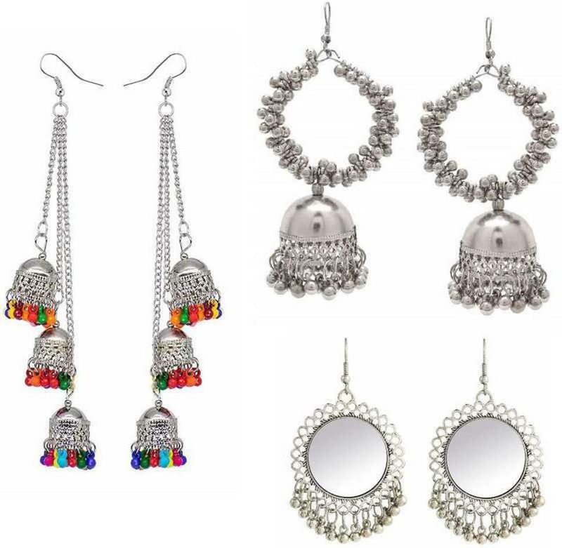 Fashionable Princess Charming Alloy Jhumki Earring, Chandbali Earring