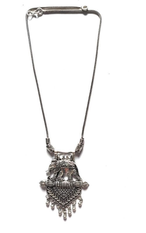 Oxidised Jewellery Pendant with attractive design Brass Pendant Set