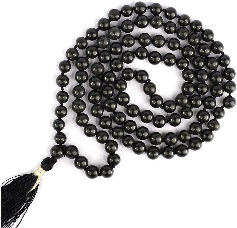 Black Agate Mala Natural Crystal Mala Stone Mala Stone Necklace Jap Mala 108 Beads Mala Crystal Necklace Fashion Jewelry For Reiki Healing Crystal Healing 26 inch Approx Beads, Agate, Crystal Crystal Chain