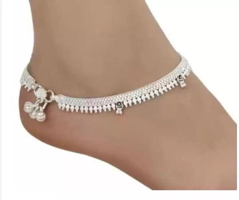 cnyzk Silver Anklet