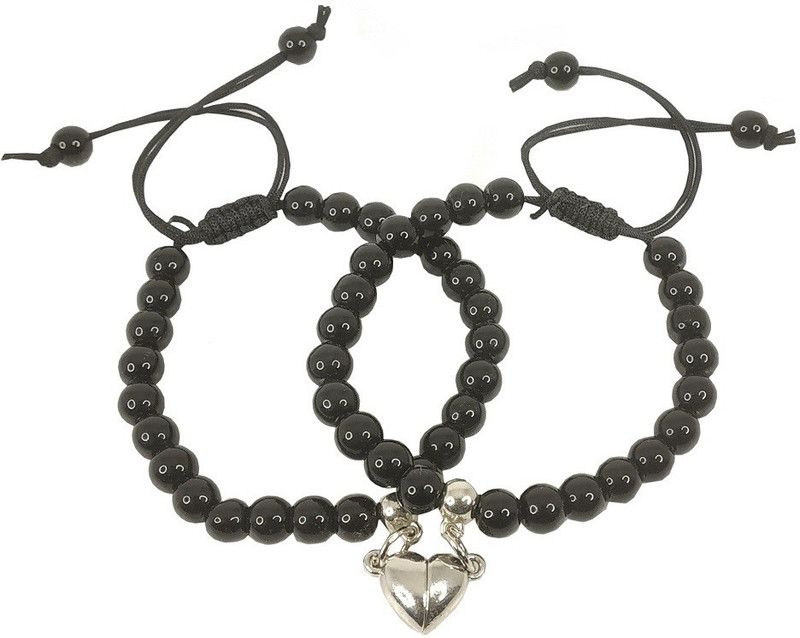 Plastic, Stainless Steel Bracelet Set  (Pack of 2)