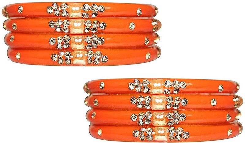 Glass Beads, Zircon Kada  (Pack of 8)