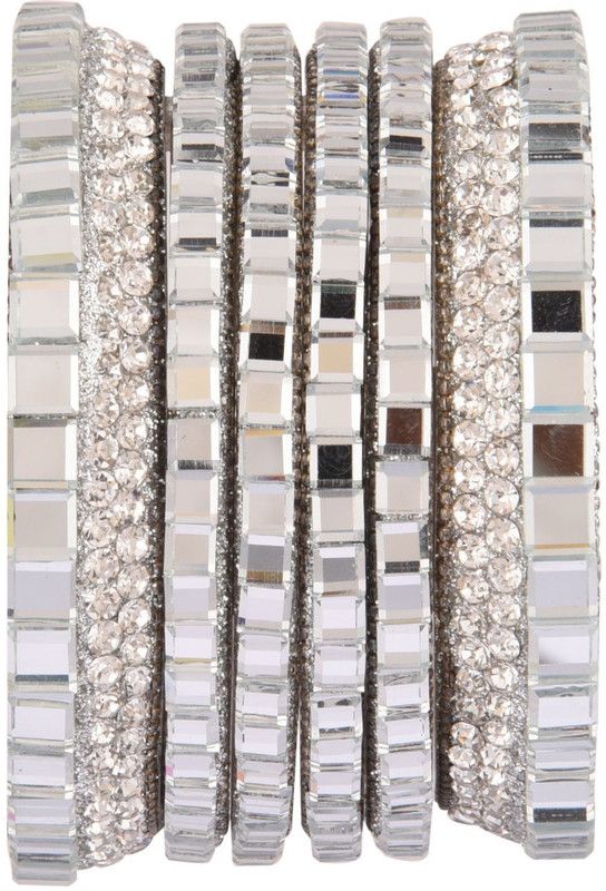 Alloy Rhodium Bangle