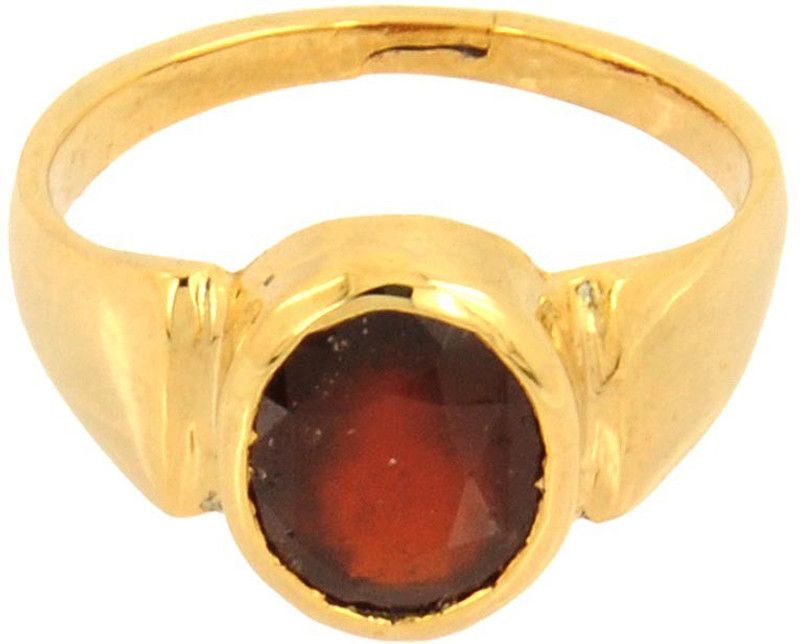 9.25 Ratti Stone Garnet Gold Plated Ring